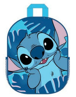 Scooli Kindergartenrucksack 3D Lilo & Stitch – 7 l, Gepolsterte Schultergurte – Blau/Rosa, 270 × 330 × 100 mm