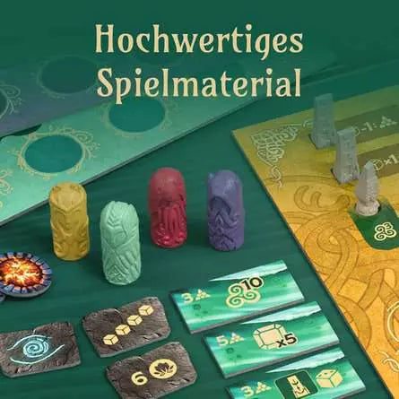 Ravensburger The Druids of Edora – Strategiespiel, 2–4 Spieler, ab 12 Jahren, 90 Min., DE/FR/EN