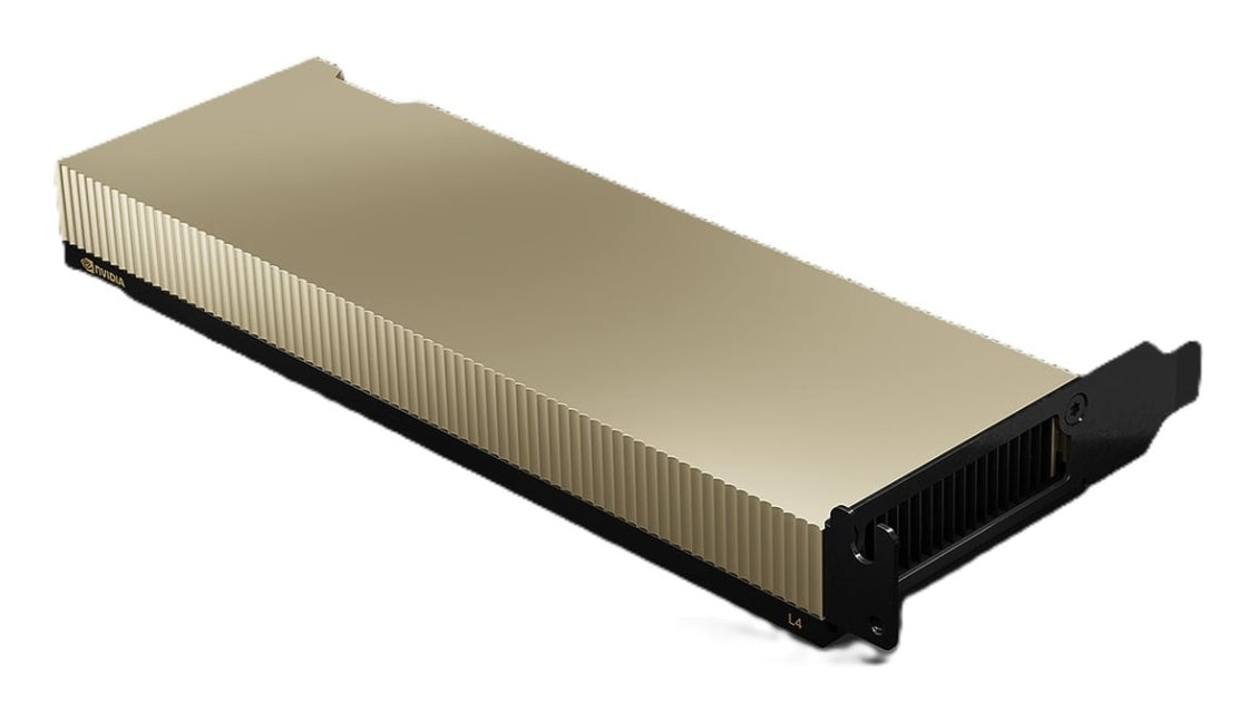 NVIDIA L4 – PCIe Grafikkarte – 24 GB, PCIe 4.0 x16, Passiv, 72 W, Gold