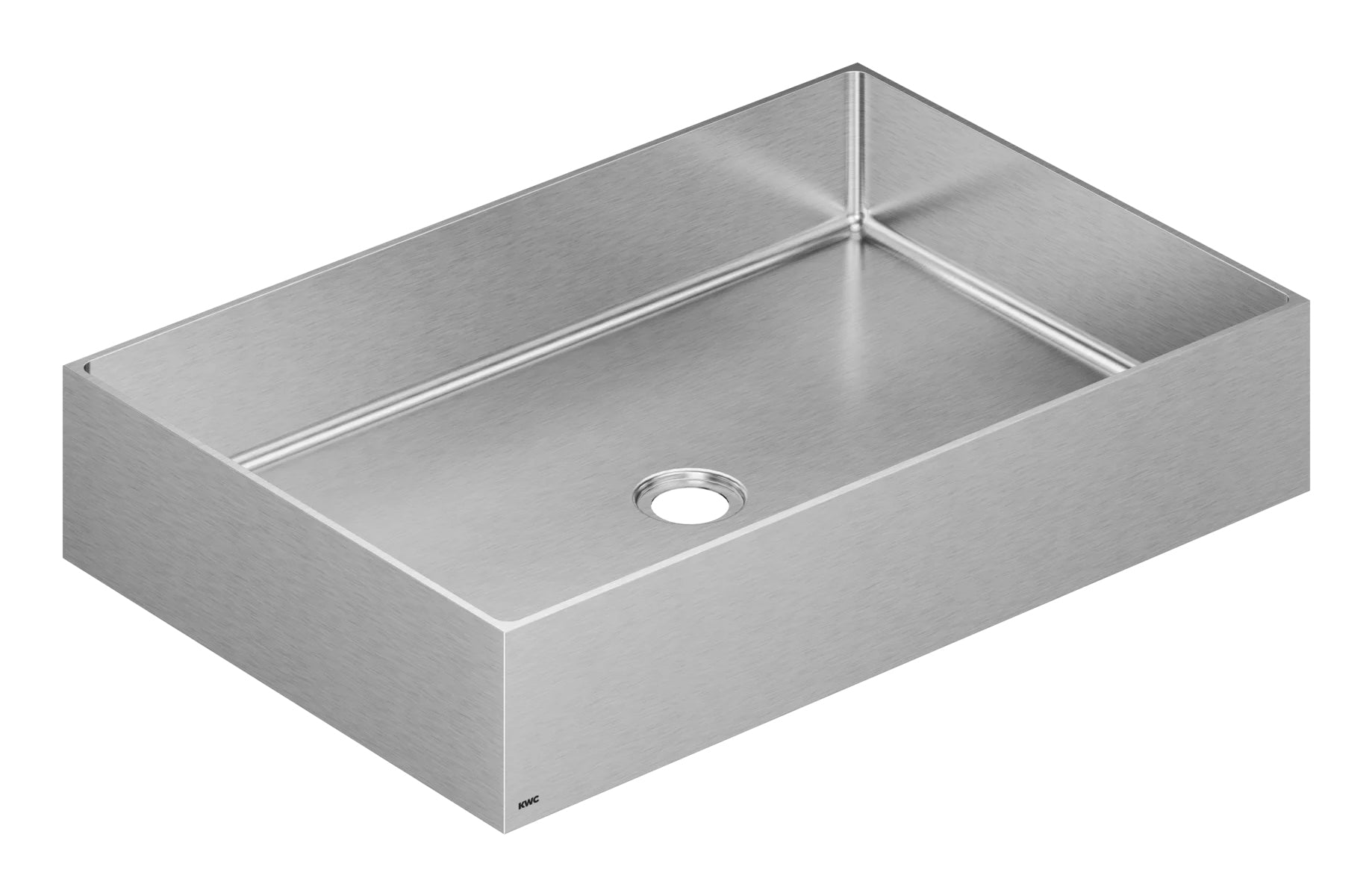 KWC Waschbecken 80.002.130.700 – 40×60×11 cm, Edelstahl