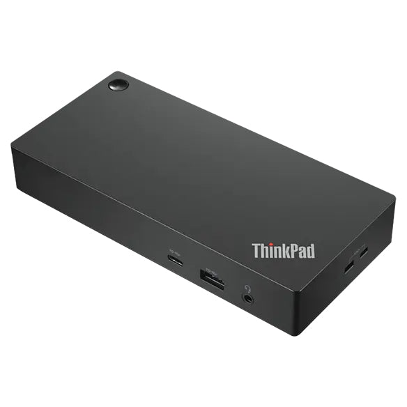 Lenovo Dockingstation – USB-C, 2× DP, 1× HDMI, 5× USB-A, 100 W PD, GbE, 3,5 mm Audio