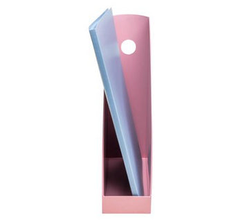 Exacompta Stehsammler – A4+ – Kunststoff – Pink – 82 × 266 × 305 mm