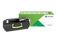 Lexmark Toner 622HE – Schwarz, 25000 Seiten – für MX710/MX810