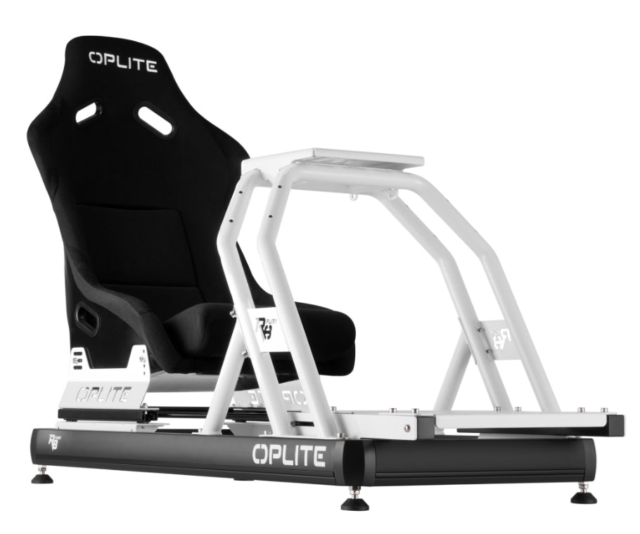 Oplite R8 Fury – Höhenverstellbarer Tisch, 60 × 120 cm, höhenverstellbar, 150 kg, weiss, stahl, kabelmanagement