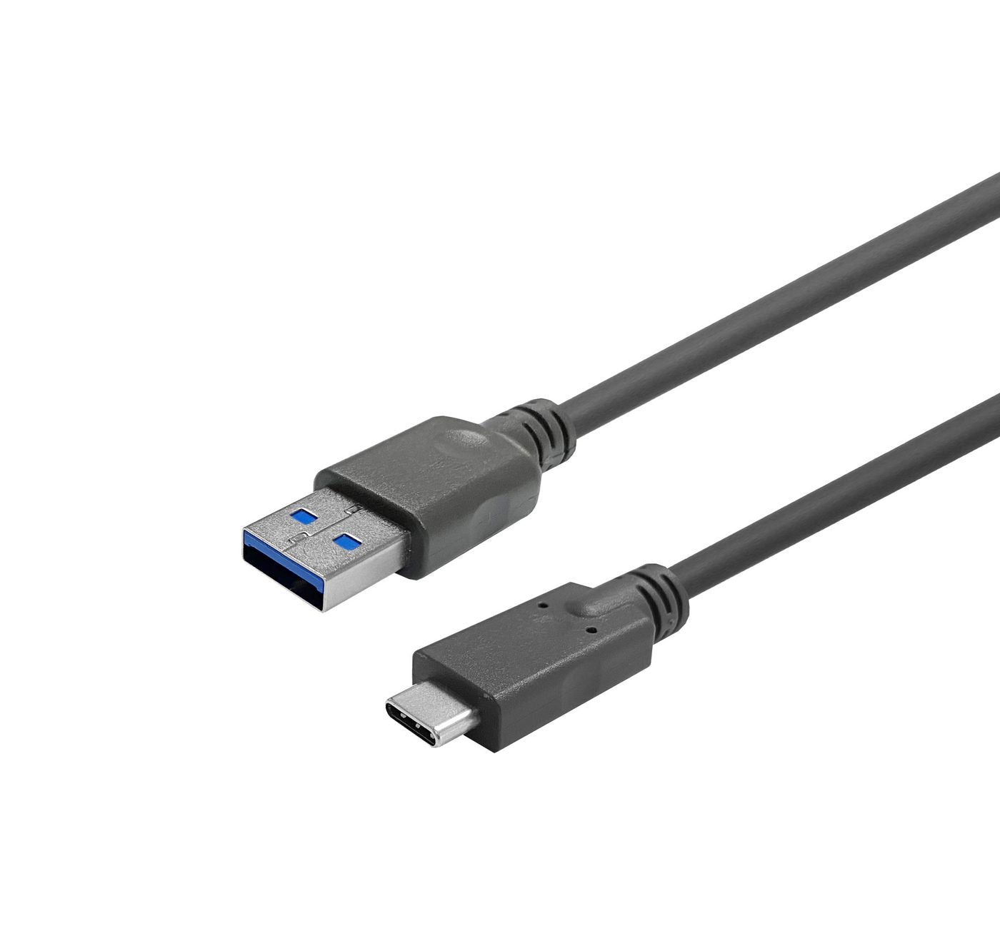 Vivolink USB-C auf USB-A Kabel – USB 3.2 Gen 1 (5 Gbit/s) – 1 m – PVC-Mantel – Schwarz