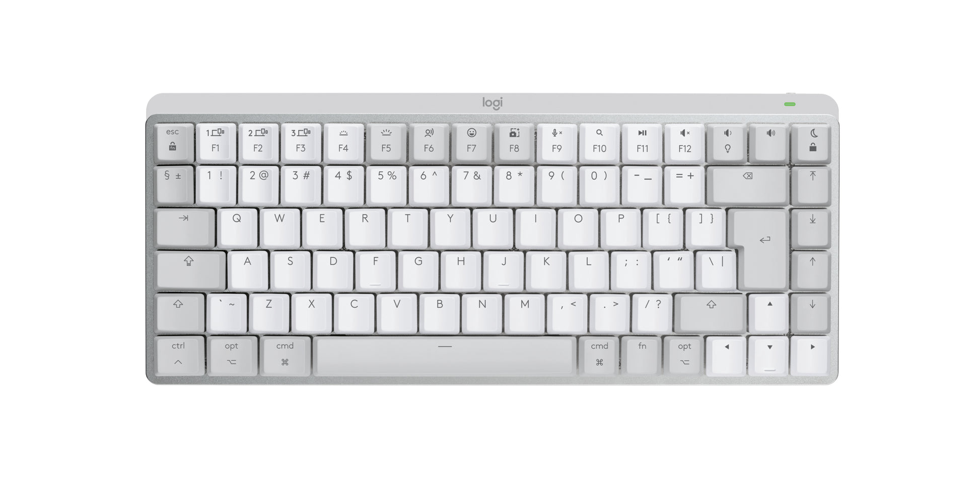 Logitech MX Mechanical Mini – Tastatur, kabellos (Bluetooth) – für macOS