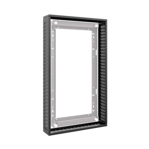 Hagor 5872 Rahmen – wetterresistent, 1'084×670×159 mm – für LG 49XE4F – Schwarz