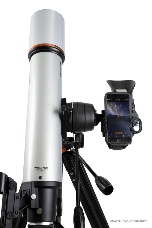 Celestron StarSense Explorer DX 102 – Refraktor, 102 mm Öffnung, 660 mm Brennweite, f/6,5, 240×, silber