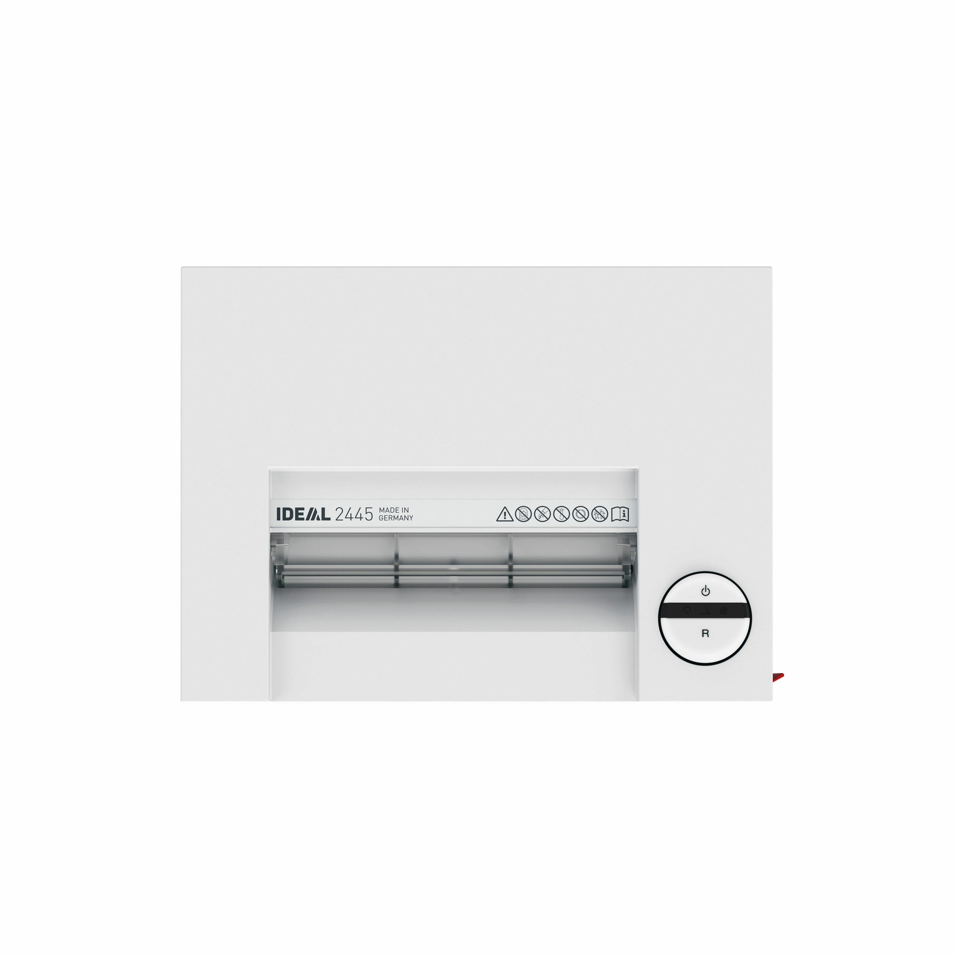 Ideal 2445 CC – Aktenvernichter, DIN P-4, Partikelschnitt 4 × 40 mm, 15 Blatt, 20 l