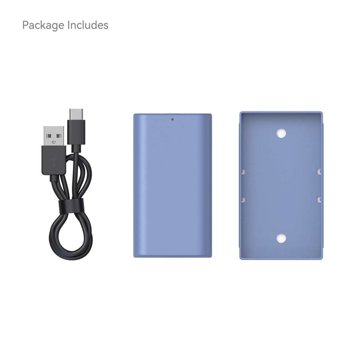SmallRig NP-F550 Akku – 3500 mAh, 7,27 V, 25,4 Wh – für Kamera, LED-Videoleuchte, Monitor u. a. – Blau
