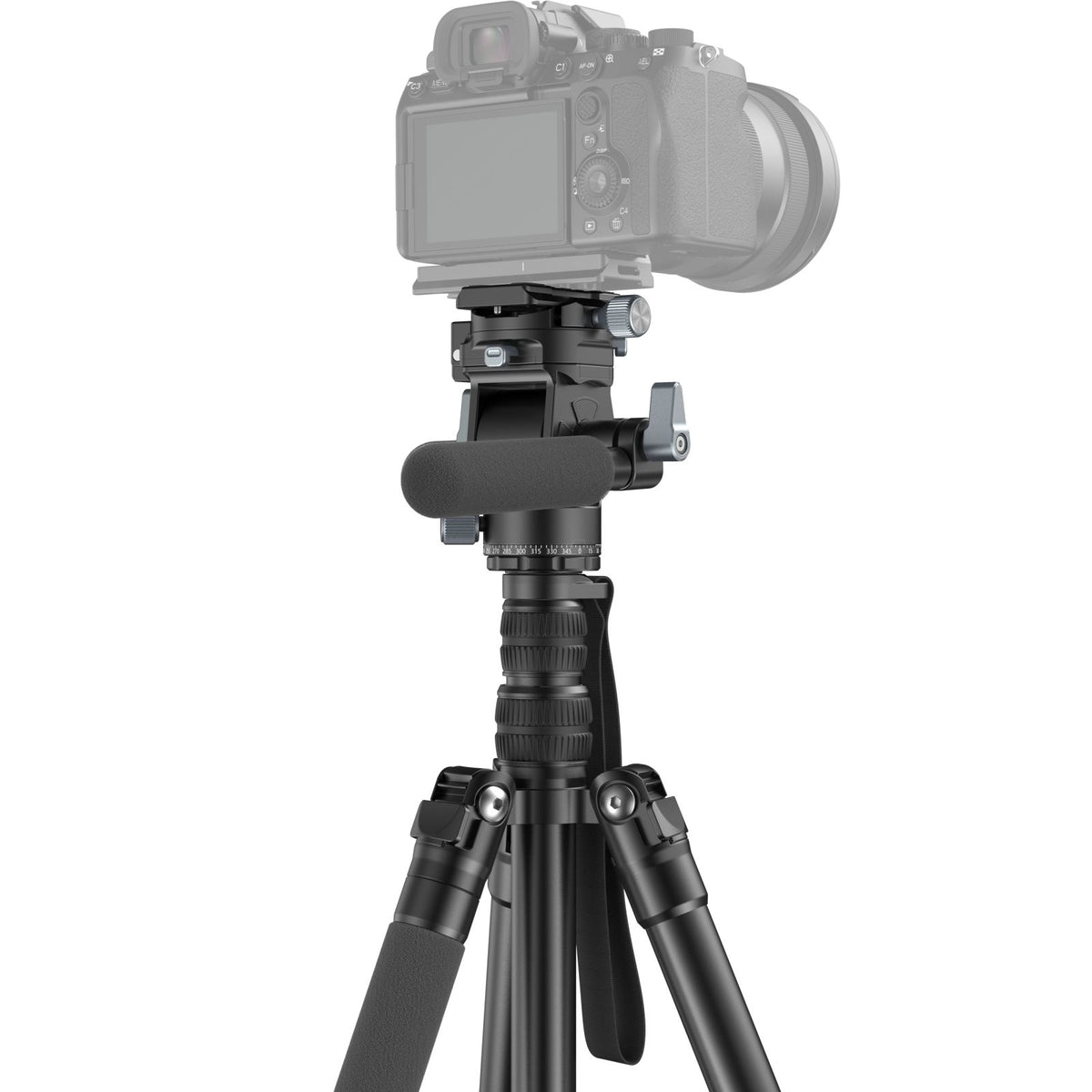 SmallRig FreeBlazer CT195 Stativ – bis 18,5 cm – 15 kg Traglast – 1/4" Gewinde – für Action-Kameras