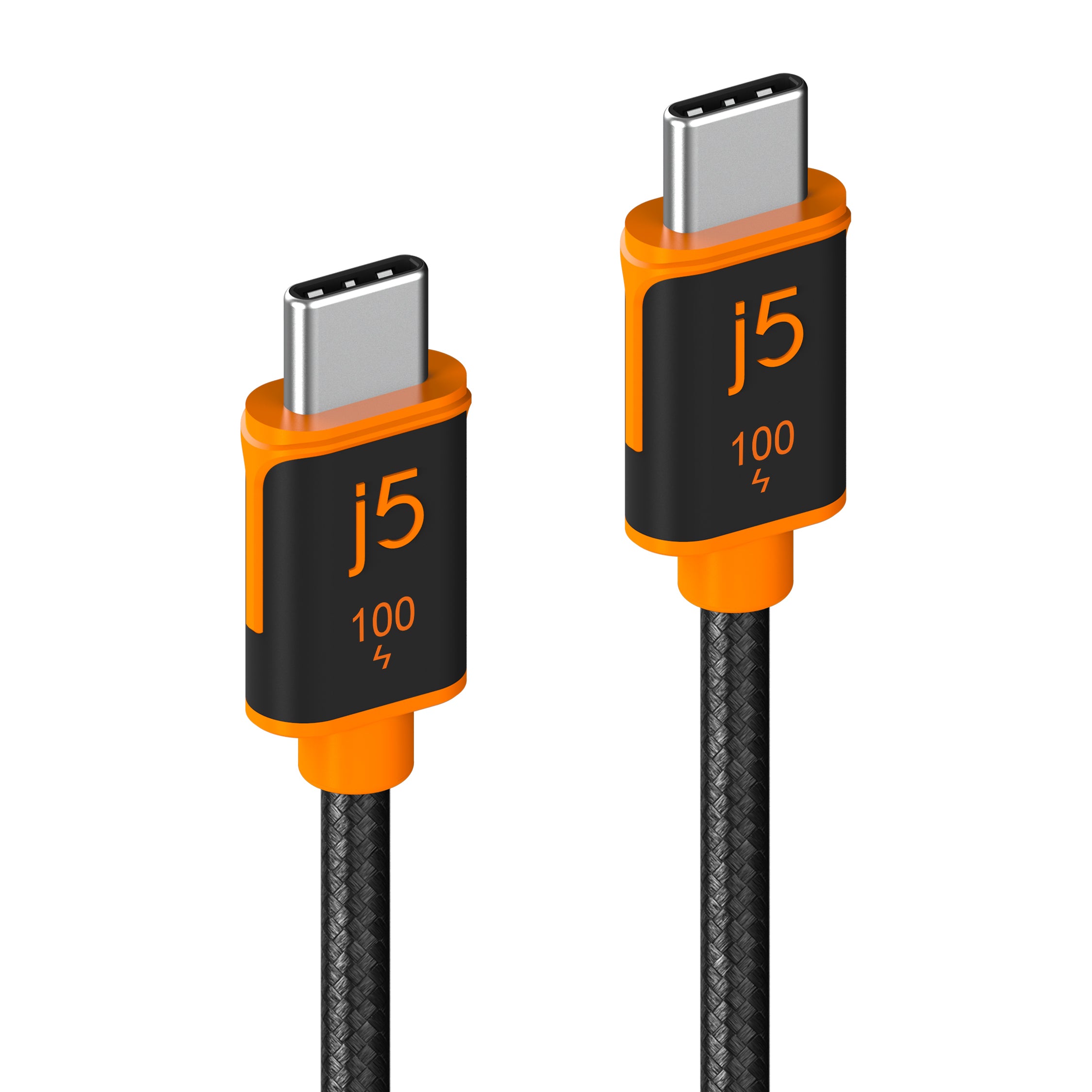 j5create USB-Kabel, USB-C, 3 m, Lade-/Datenkabel