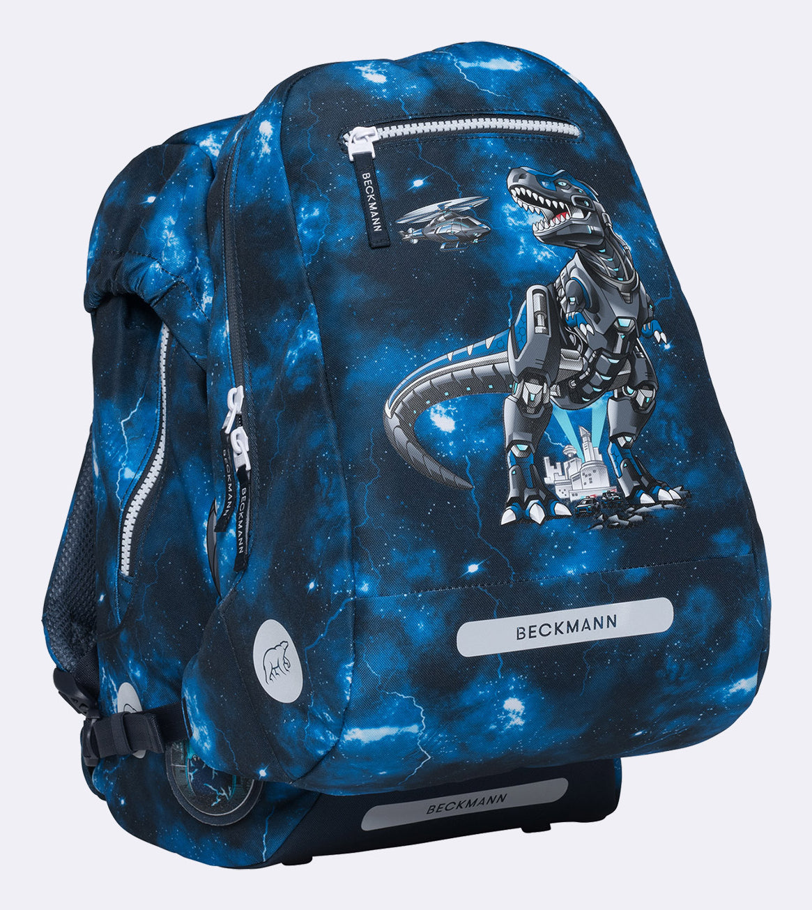 Beckmann Schulrucksack Classic 1st – Tech Rex – 24.0×37.0×25.0 cm