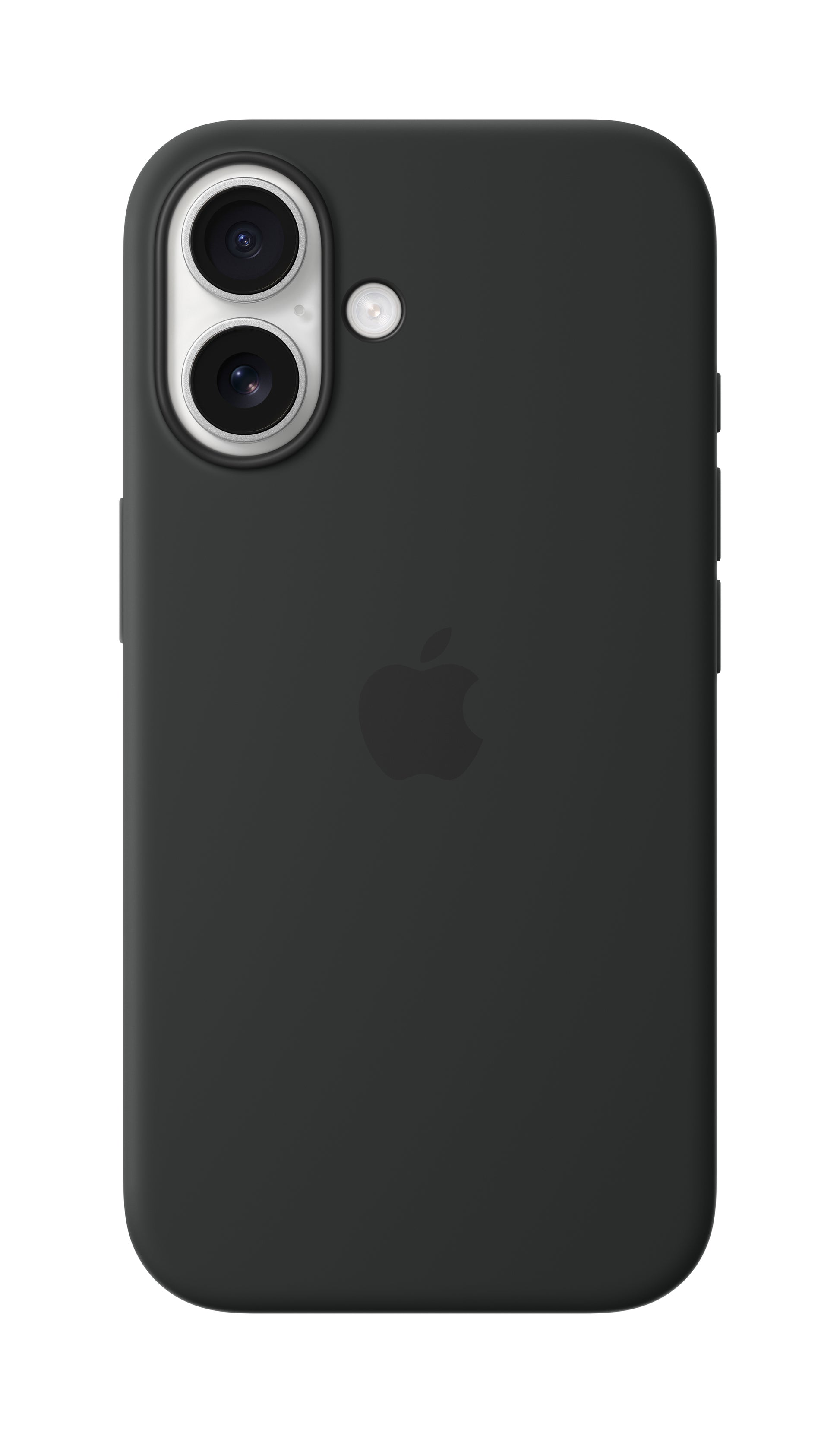 Apple Backcover – für Apple iPhone 16, MagSafe, Mikrofaser+Silikon, Schwarz