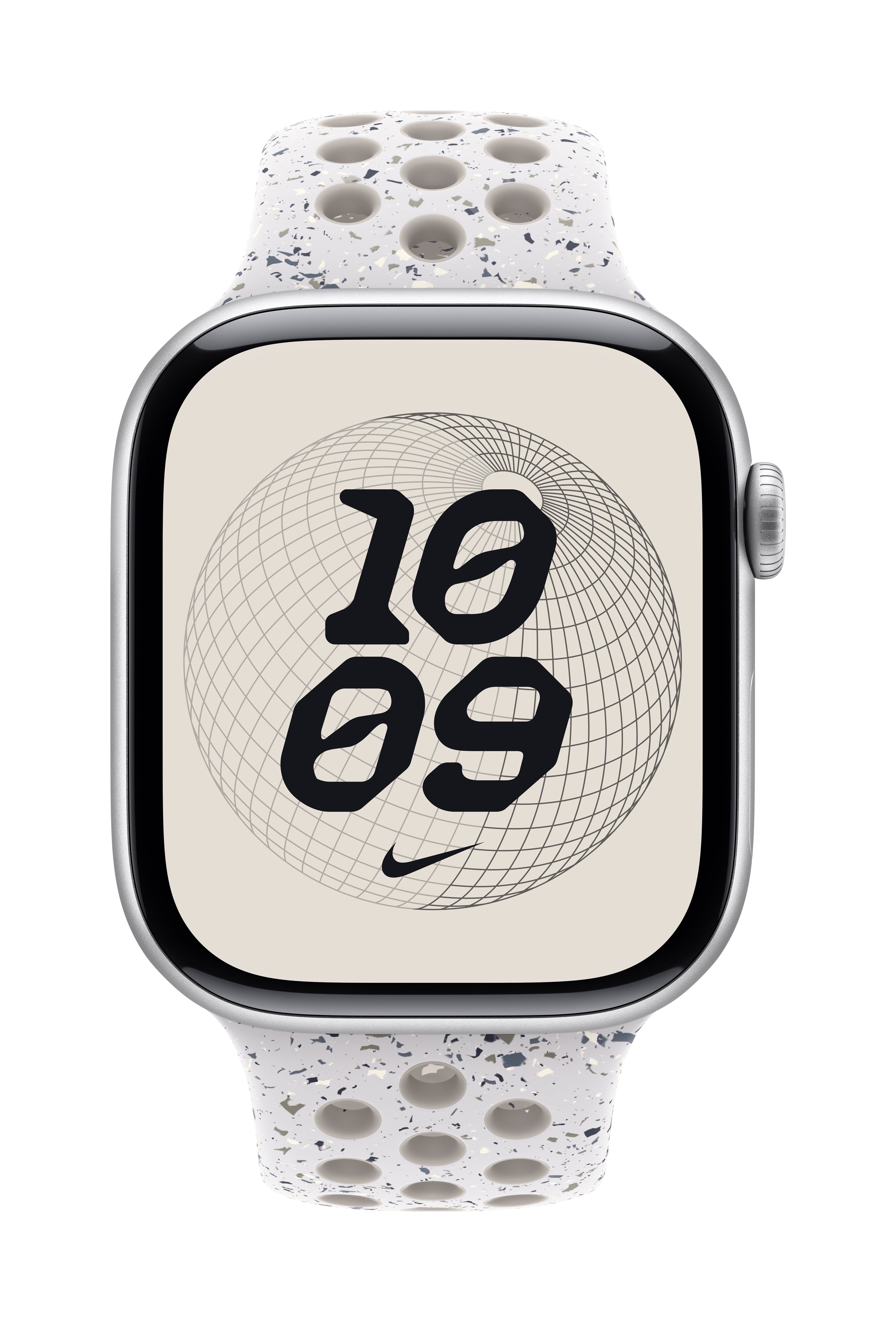Apple Nike Sport Band – Veiled Grey, S/M, für Apple Watch