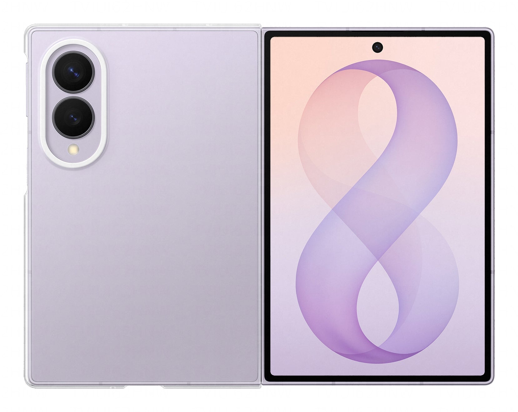 Samsung Backcover – für Samsung Galaxy Z Fold8, Transparent