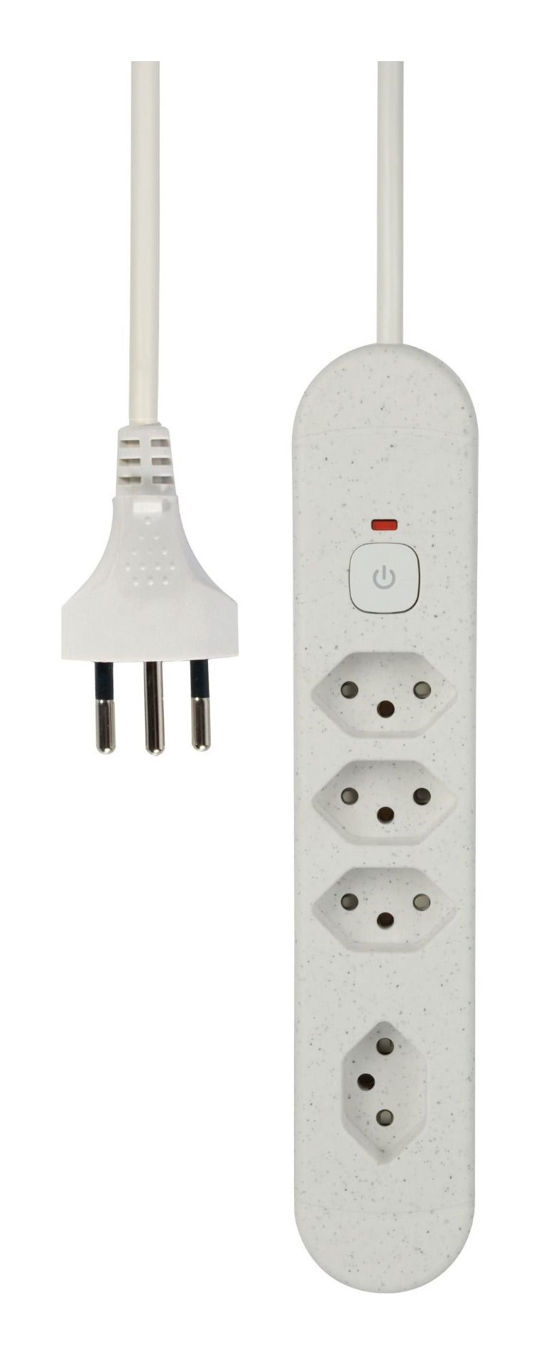 M. Schönenberger Schönenberger ReLife – Steckdosenleiste, 4× T13, 2× USB‑A + 1× USB‑C, 1,8 m