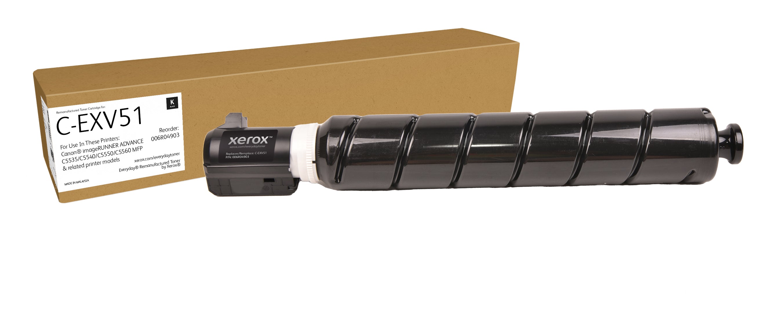 Xerox Toner C-Exv51 (0481C002) – schwarz – für Canon