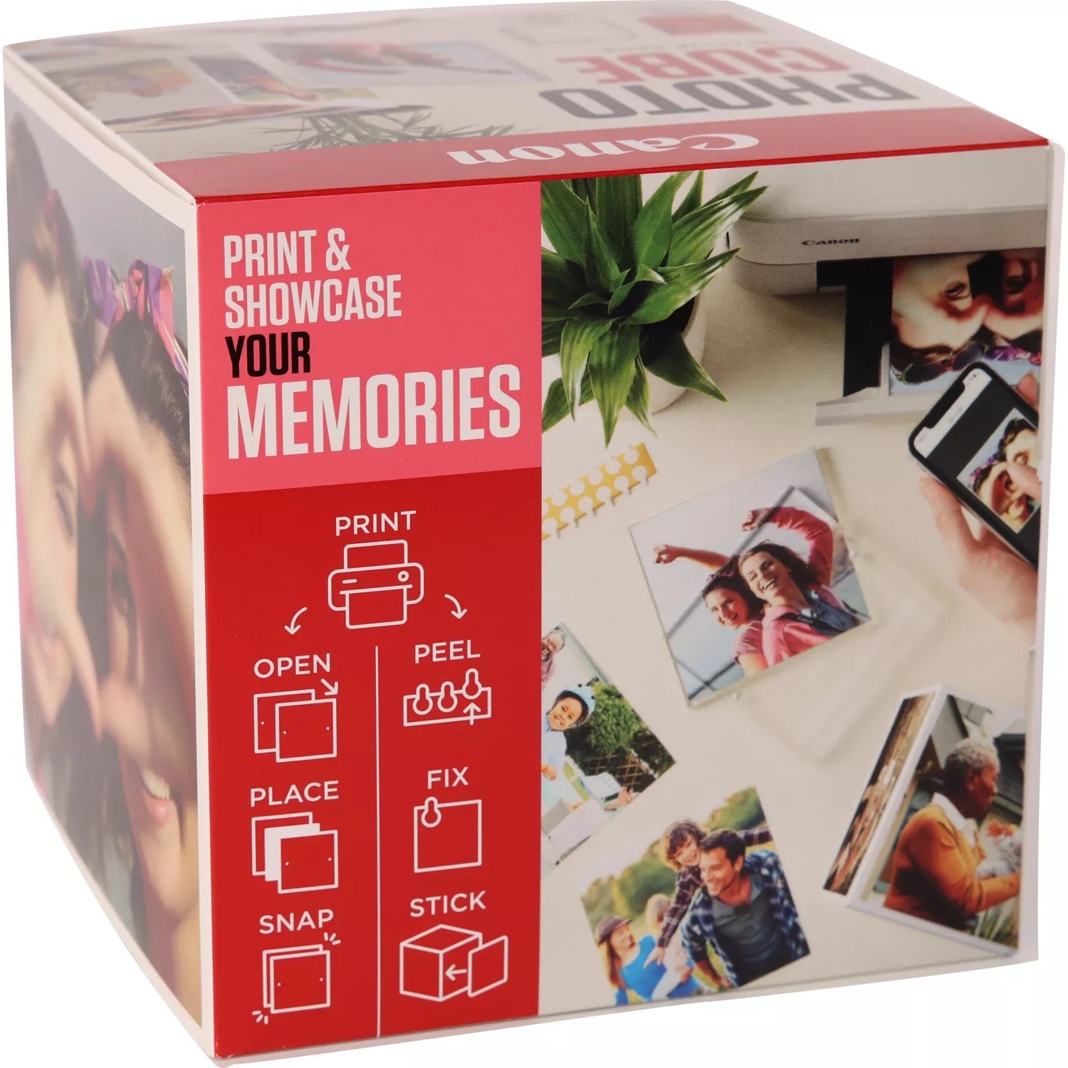 Canon Photo Paper Plus Fotopapier – glänzend, 13 × 13 cm, 265 g/m², 40 Blatt, für PIXMA & MAXIFY (Auswahl)