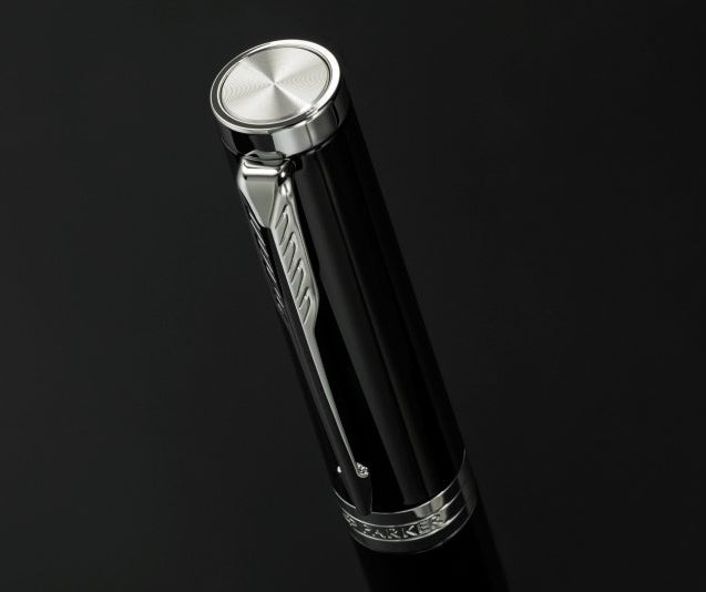 Parker INGENUITY Black C.T. – Federspitze M – schwarz, blau – Patronen