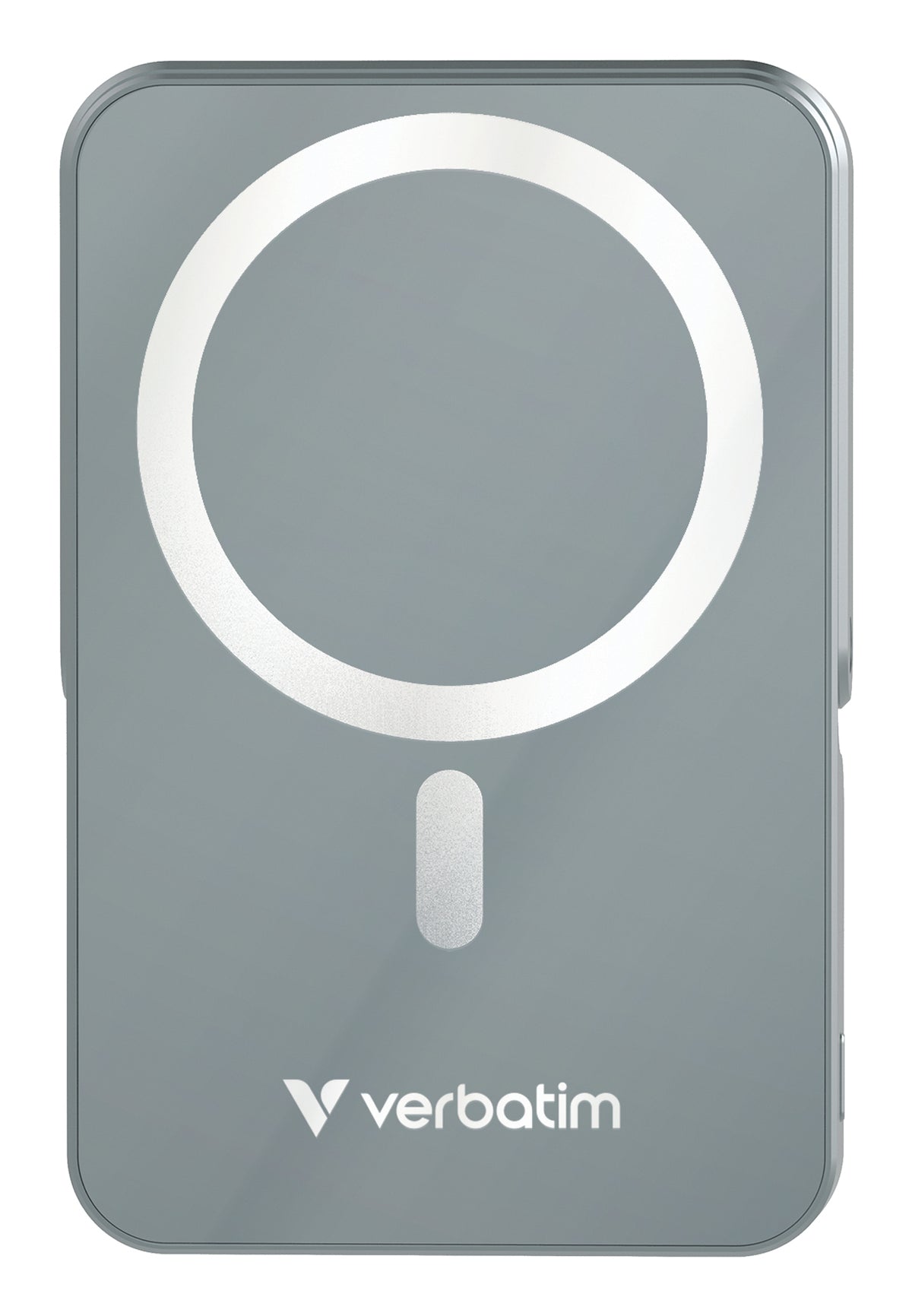 Verbatim MagSafe Powerbank 10'000 mAh – 20 W PD, Wireless 15 W, 1× USB-C, Grau