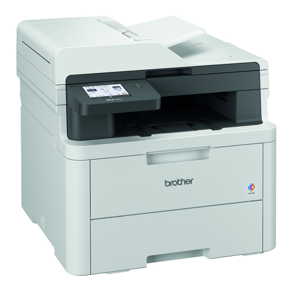 Brother MFC-L3740CDW – Farblaser-Multifunktionsdrucker, A4, 4-in-1, Duplex, ADF, WLAN/LAN, Touchscreen