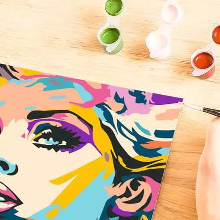 Ravensburger Colorful Woman – Malset – Gesicht – 24 × 30 cm – ab 12 Jahren