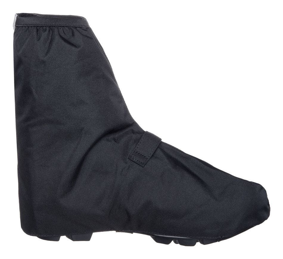 VAUDE Gamaschen – Grösse 36–39 – Polyester (PU-beschichtet), Schwarz/Neongrün, wasserfest, reflektierend