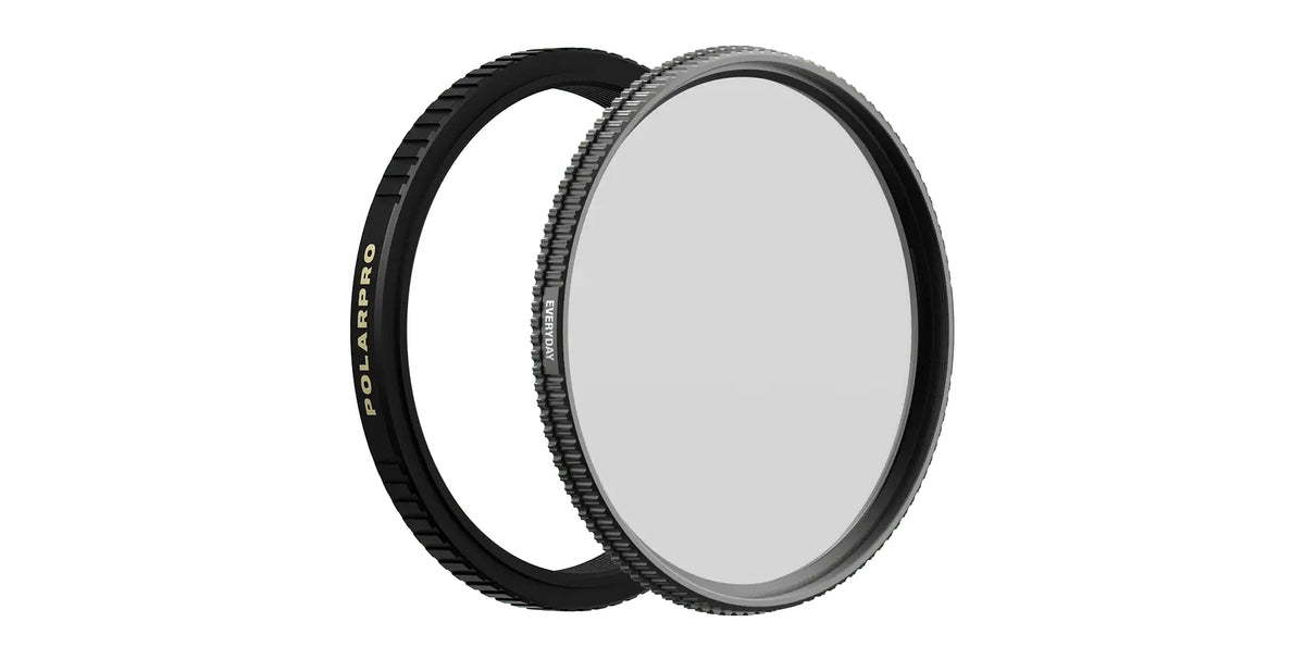 PolarPro Filteradapter 49 mm – Messing – für Fuji X100VI, X100V, X100 und andere – Schwarz