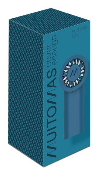 Muitomas Handventilator MINIFAN2BL – 3 Stufen, 500 mAh, USB-C, Blau