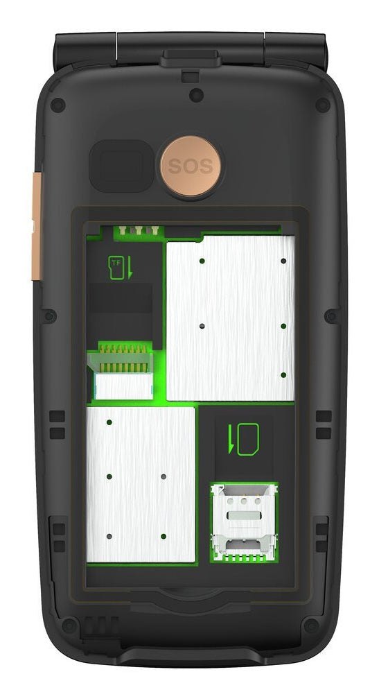 Gigaset GL795 – 2,8" – Schwarz