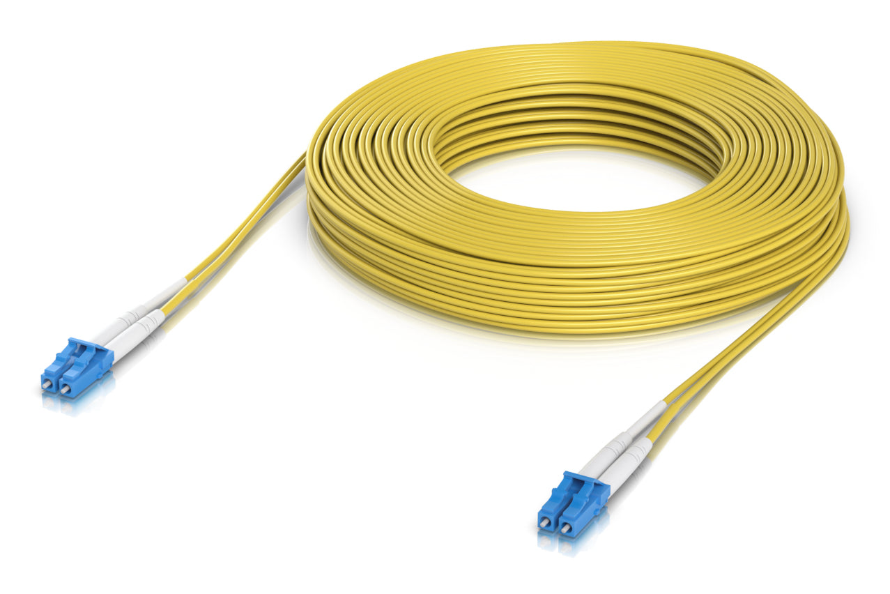Ubiquiti LWL-Patchkabel – LC/LC, Single-Mode, 100 Gbit/s, 30 m