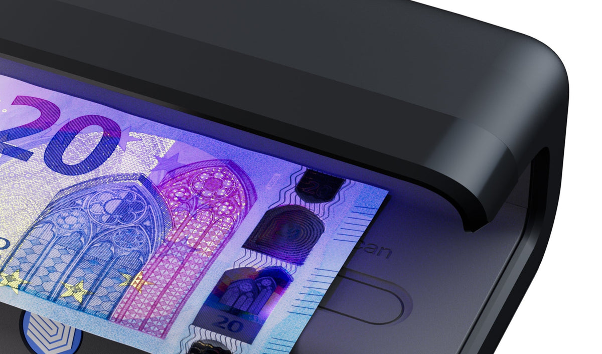 Safescan 55 – UV-Banknotentester, UV (LED), Schwarz