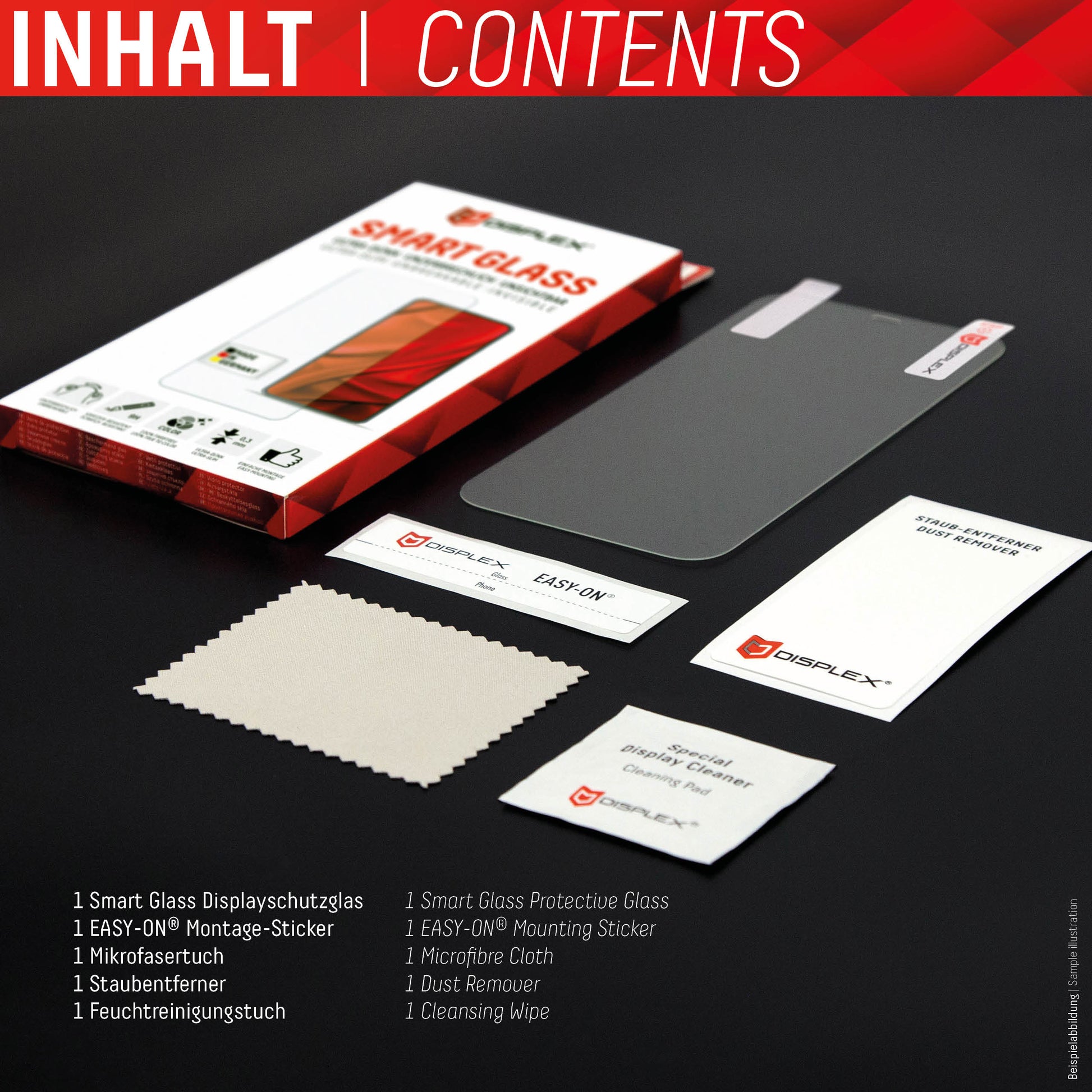 Displex Displayschutz (Panzerglas), 9H – für Redmi Note 11 Pro (5G)