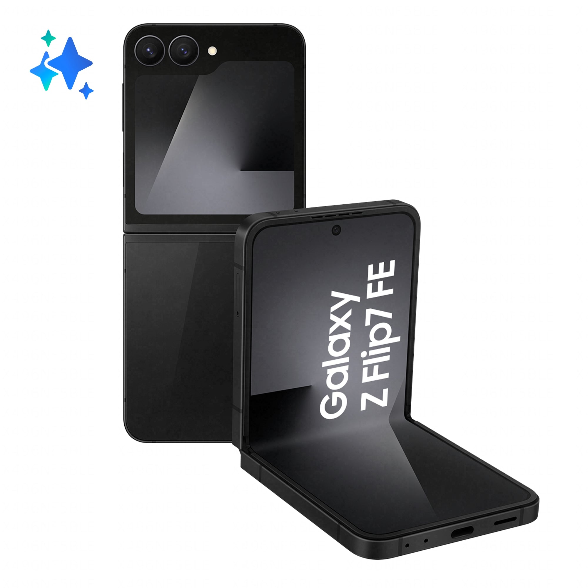 Samsung Galaxy Z Flip7 FE – 6,7" – 256 GB – Schwarz