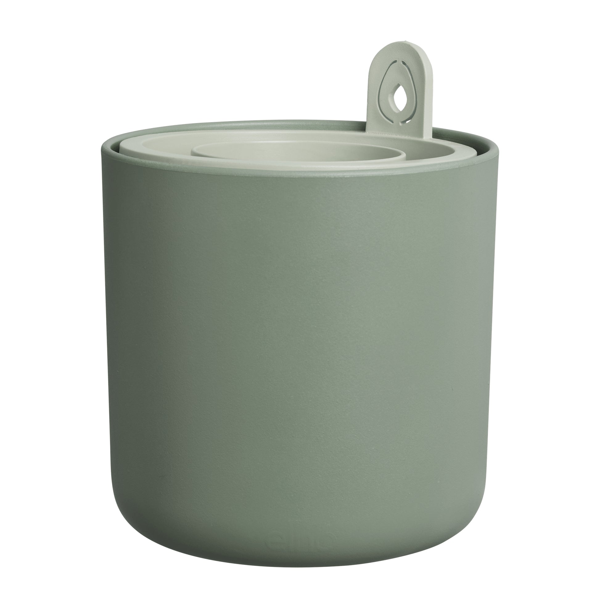 elho Pflanztopf – Ø 120 cm, 1000 ml – Kunststoff, Grün