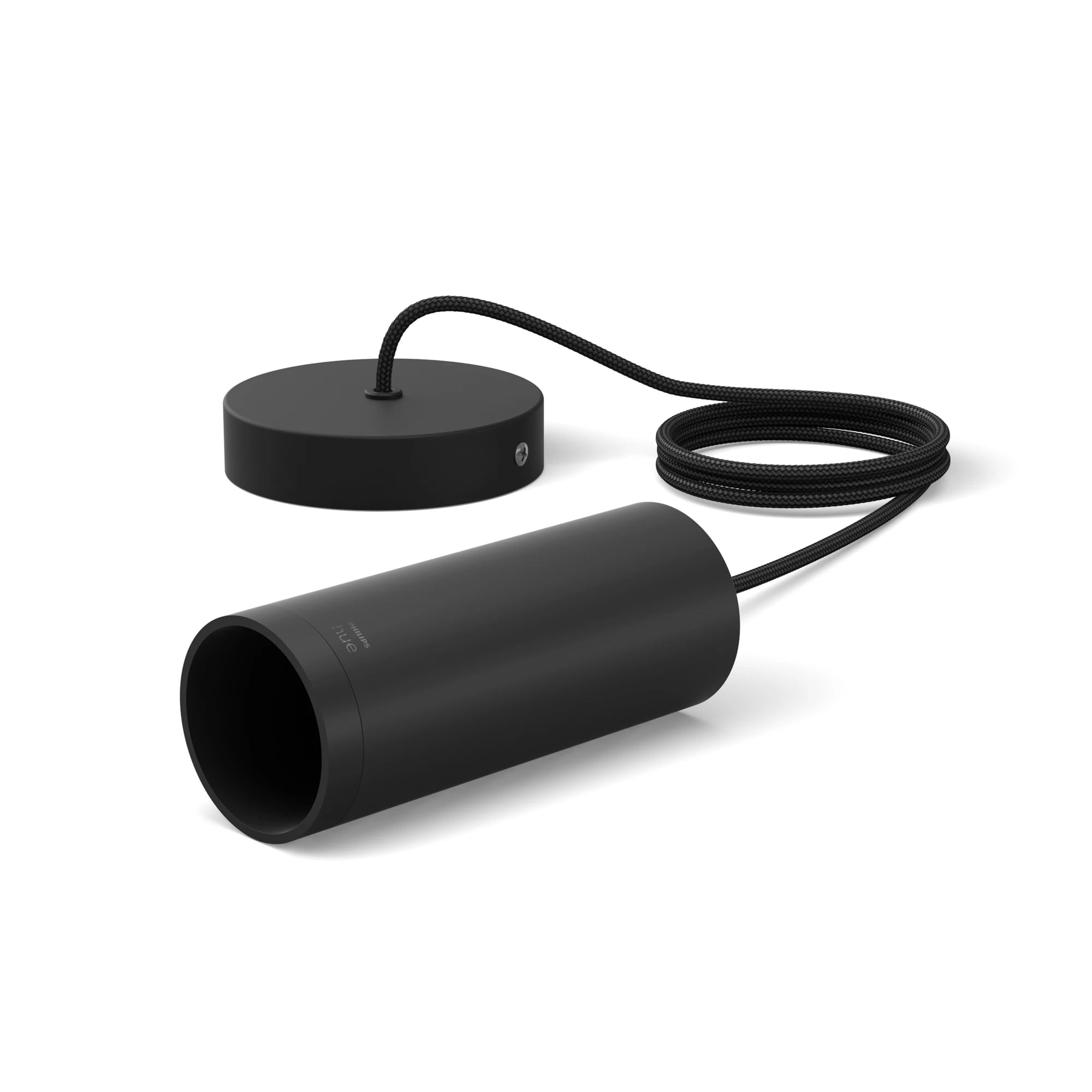 Philips by Signify Philips Hue Lampenhalter (mit Kabel) E27, 1,5 m – Schwarz, Aluminium – für Philips Hue – 1 Stk.