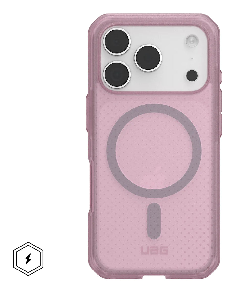 Urban Armor Gear UAG – Backcover Dot MS Pro – für Apple iPhone 17 Pro – violett – TPU – MagSafe-kompatibel