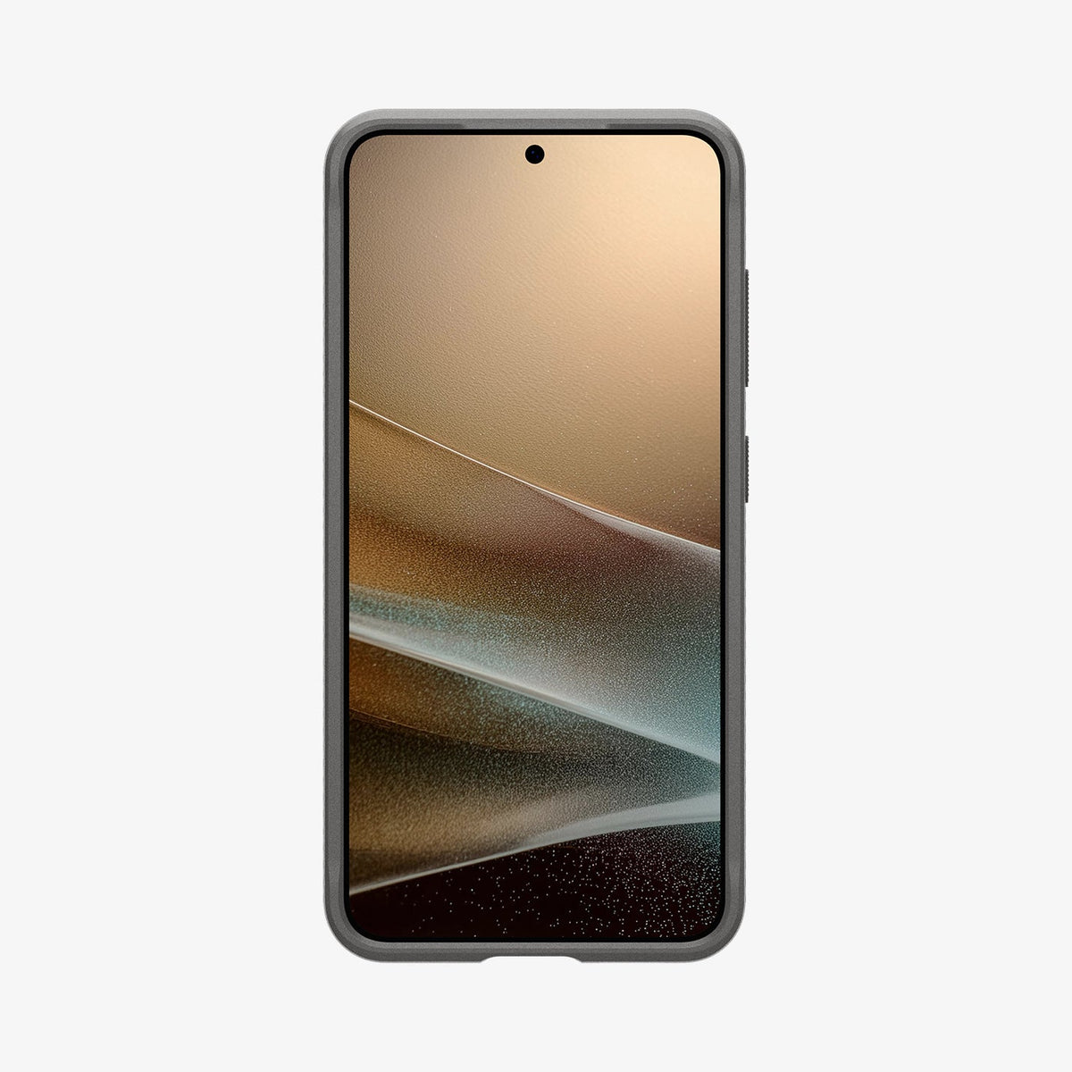Spigen Backcover – für Samsung Galaxy S25, PC+TPU, Schwarz, bis 1,2 m sturzsicher