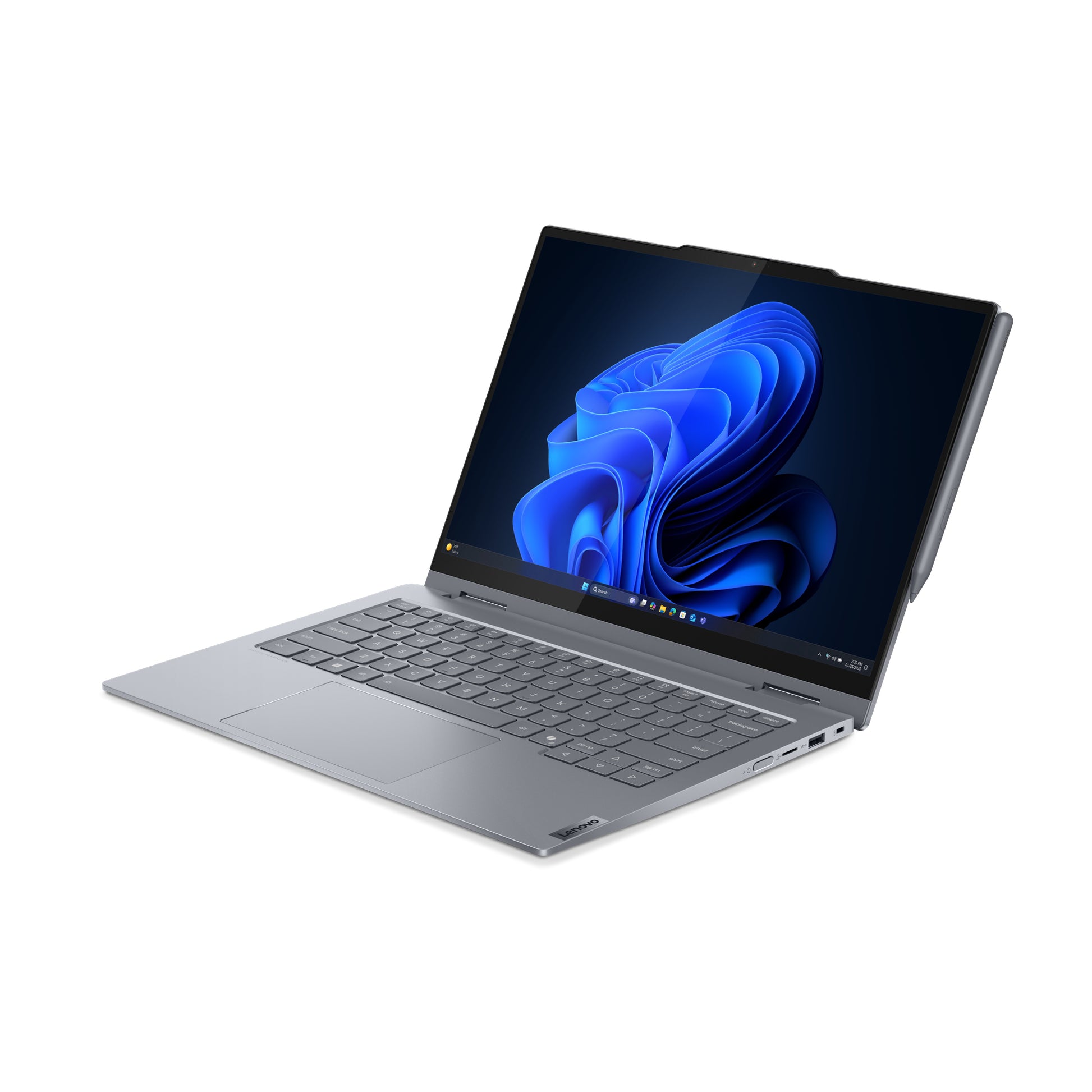 Lenovo ThinkBook 14 2-in-1 G5 IAU Hybrid (2-in-1) – Aluminium, Grau
