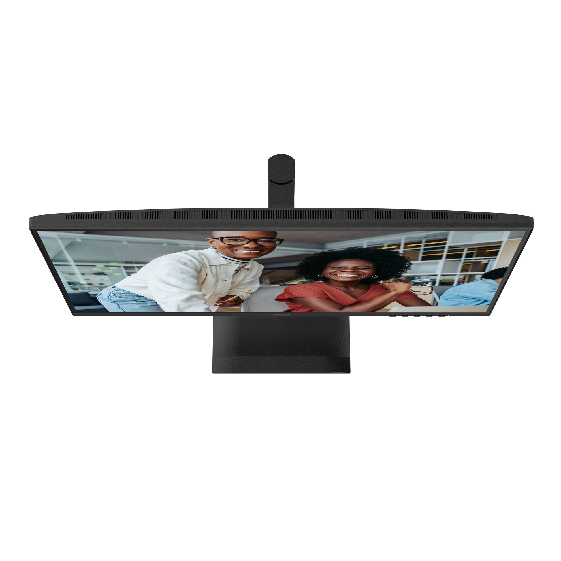 AOC Q27E4U – Monitor, 27", IPS, 120 Hz, 350 cd/m², USB-Hub, integrierte Lautsprecher, schwarz