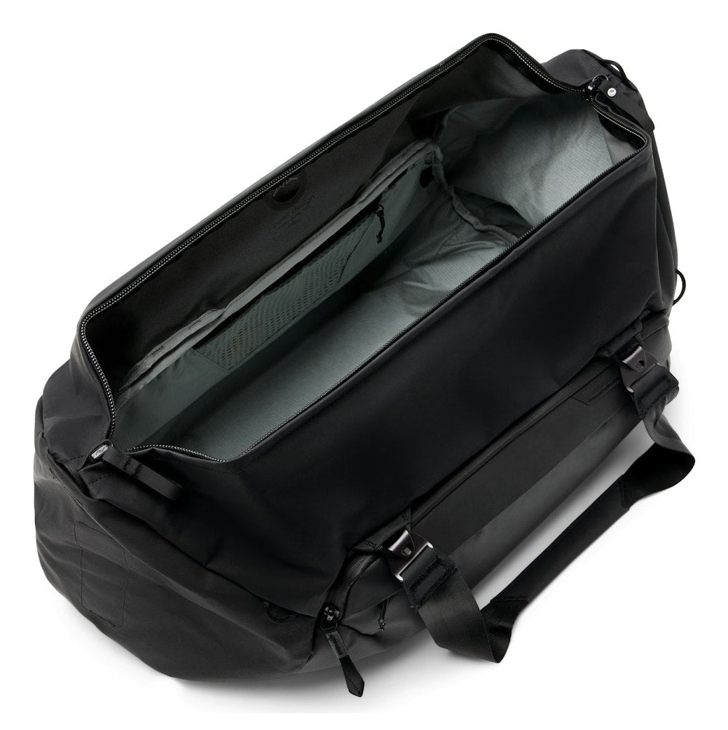 Peak Design Sporttasche Travel Duffel – 50 l, wasserfest, Nylon, schwarz, 60 × 23 × 36 cm
