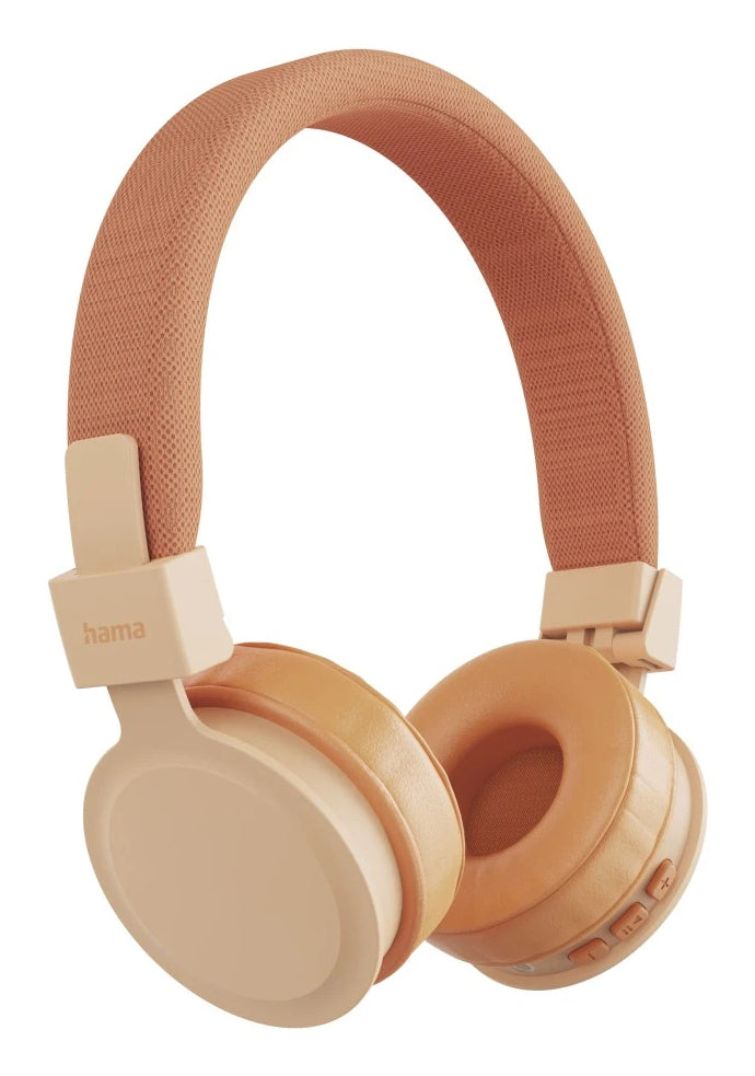 Hama Freedom Lit III On-Ear Kopfhörer – Stereo, Kabel + BT, Orange, BT 5.4