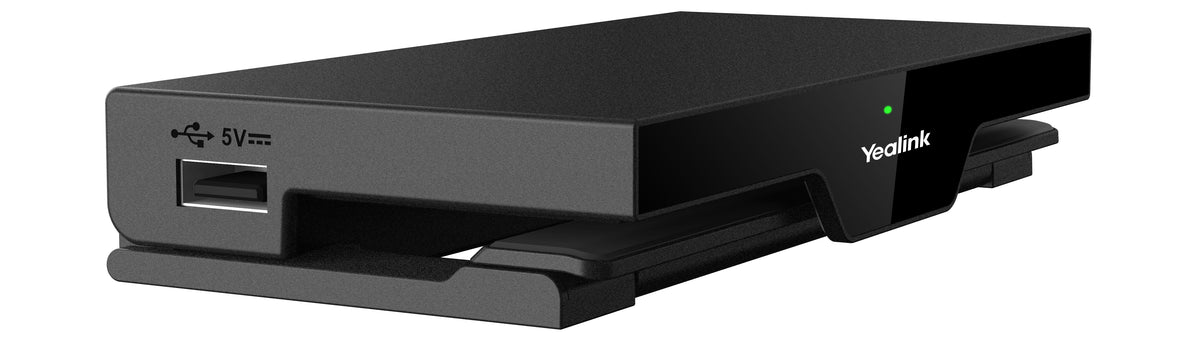 Yealink RoomCast – Drahtloses Präsentationssystem – 4K, HDMI, Schwarz, für Miracast, Google Cast