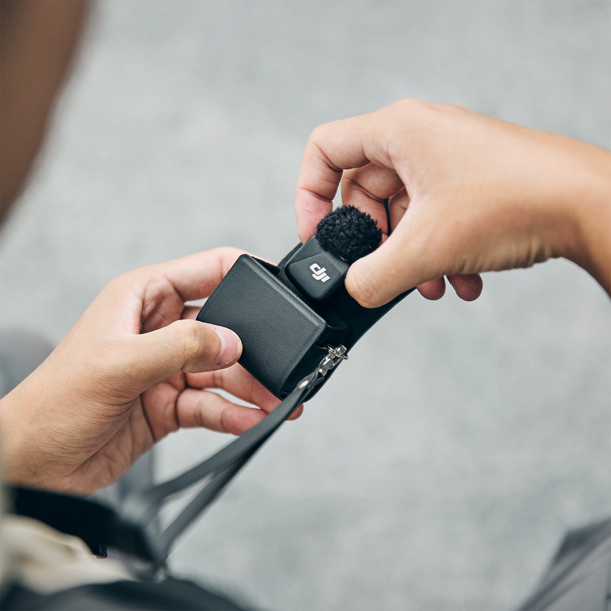 SmallRig Tasche – für DJI Mic Mini, Schwarz