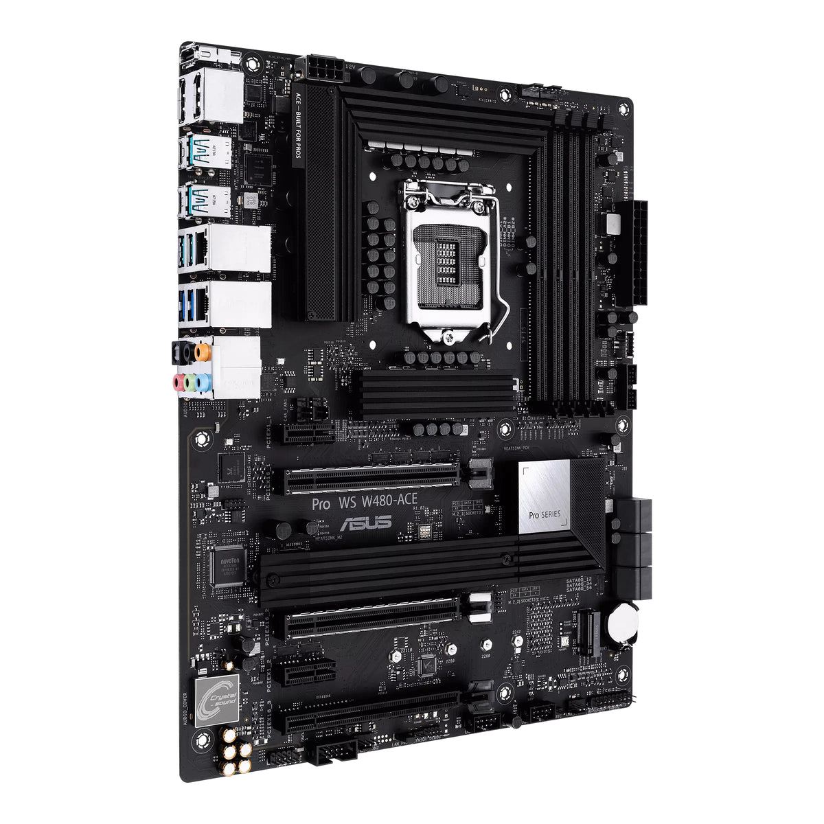 ASUS Pro WS W480-ACE – Mainboard – LGA 1200, Intel W480, ATX, DDR4