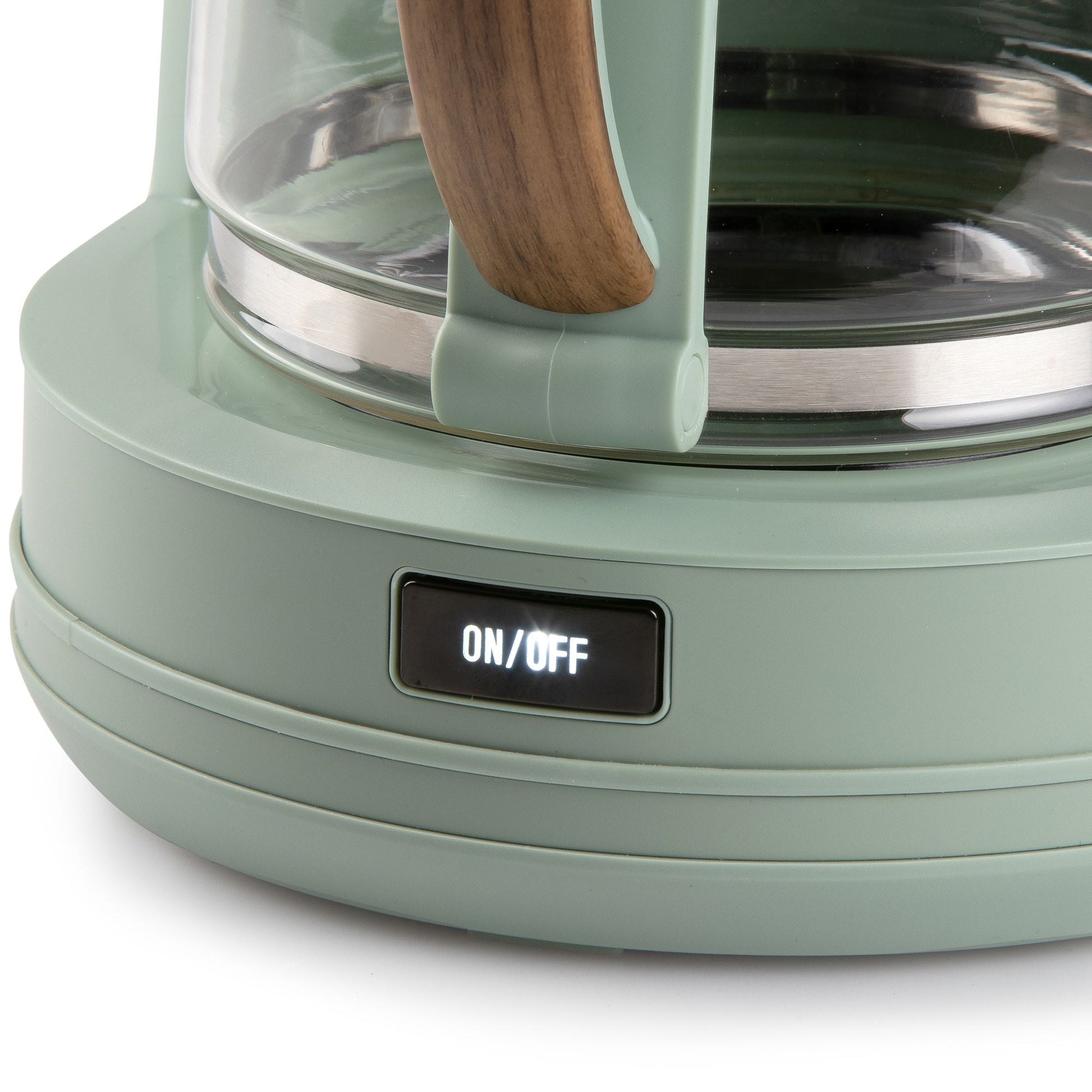 Domo DO755K Filterkaffeemaschine – 10 Tassen, 1,3 l, Karaffe, Grün