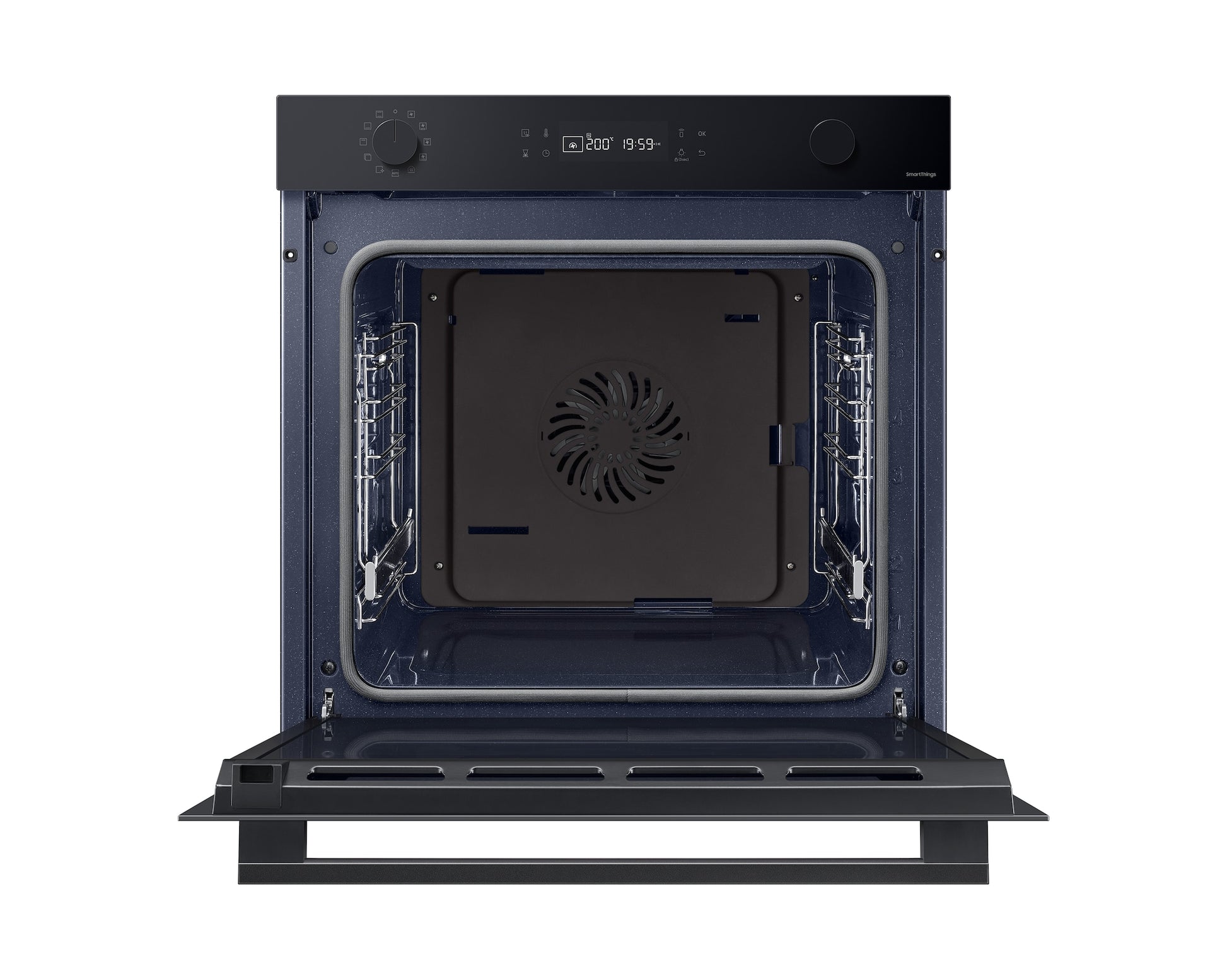 Samsung Einbau-Backofen NV7B41201AK/U3 – 76 l, Grill & Heissluft, 1800 W – Schwarz
