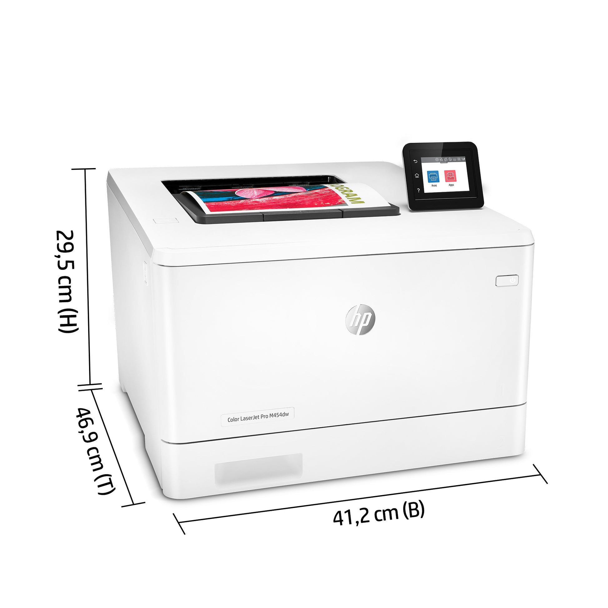 HP LaserJet Pro M454dw – Farbe, Duplex, USB
