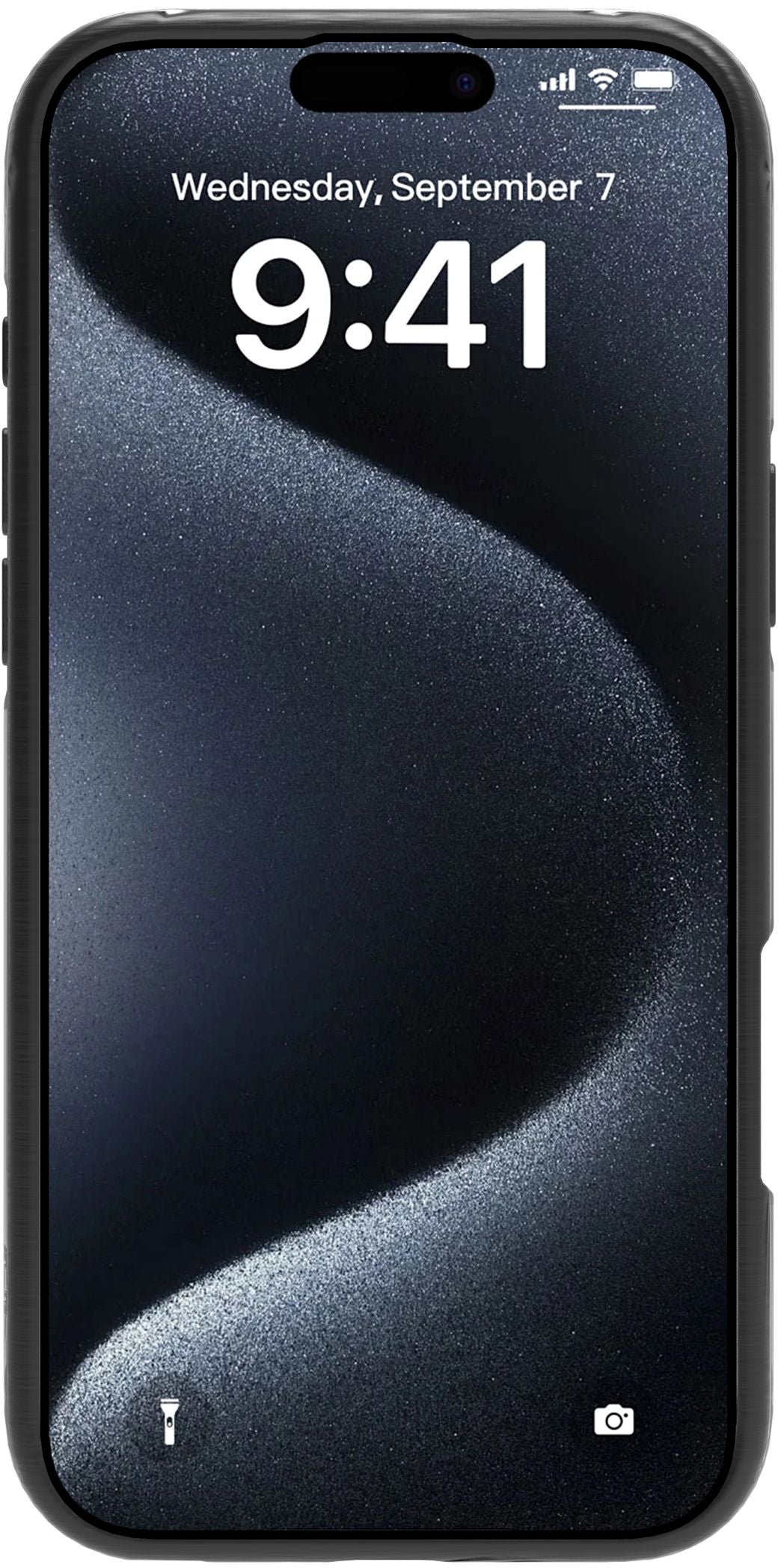 eSTUFF INFINITE HELSINKI Backcover – für Apple iPhone 16 Pro, PC+TPU, Schwarz, GRS-zertifiziert